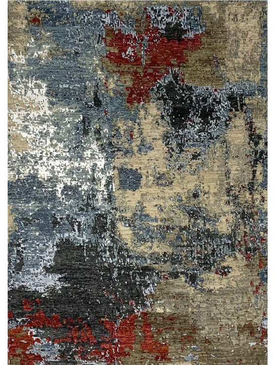 4x6 Modern Abstract Area Rug - 501472.