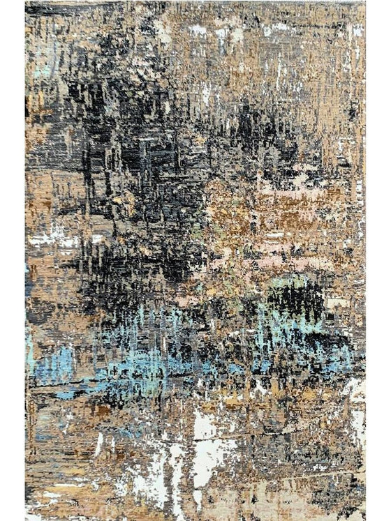 4x6 Modern Abstract Area Rug - 502472.