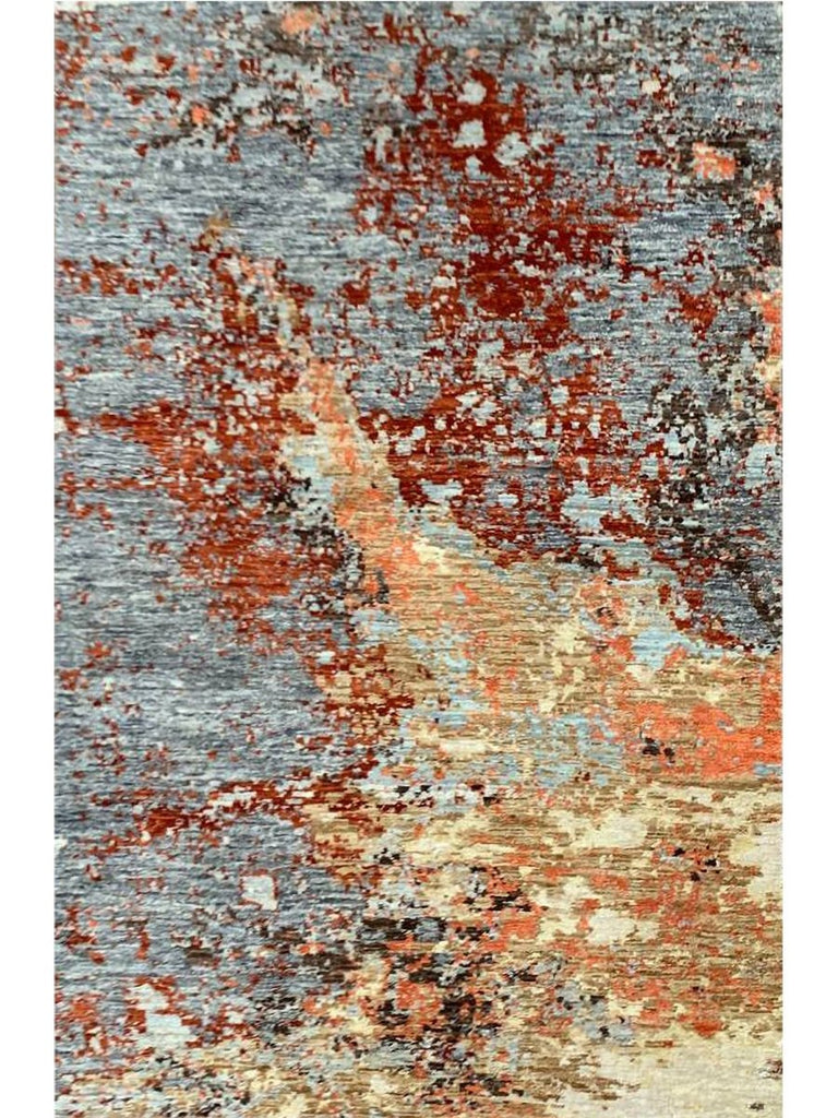 4x6 Modern Abstract Area Rug - 502484.