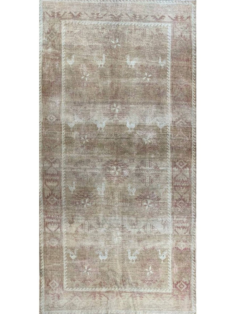 4x6 Old Persian Baluchi Area Rug - 101352.