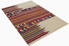 Persian Kilim Area Rug - 4.3x5.11 - Multi - 109449.