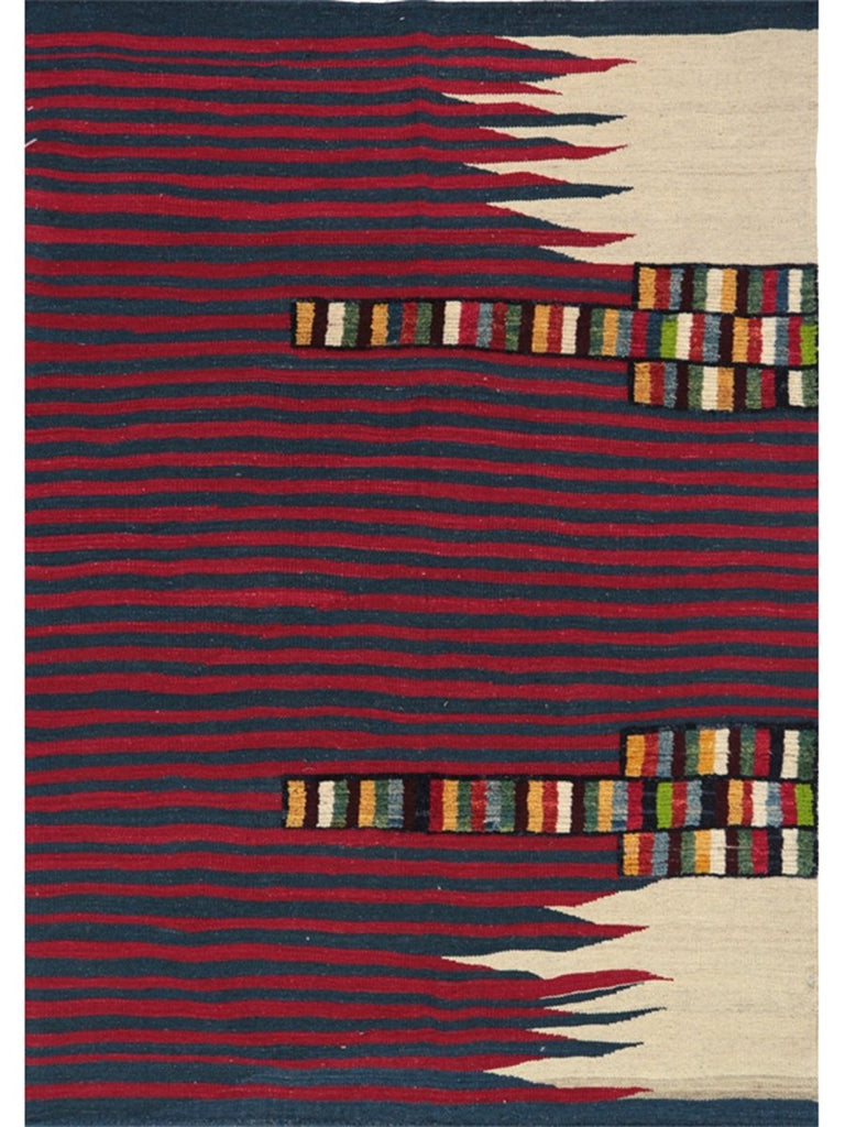 Persian Kilim Area Rug - 4.3x5.11 - Multi - 109462.