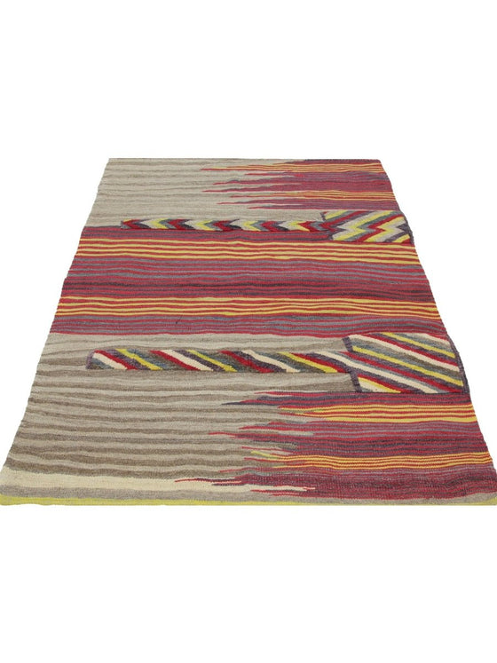 4x6 Persian Kilim Area Rug - 109516.