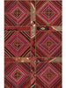 Persian Patchwork Area Rug - 4.0x6.2 Multi - 109412.