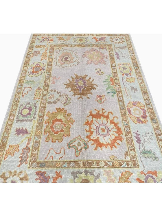 4x6 Turkish Oushak Area Rug - 111070.