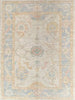 4x6 Turkish Oushak Area Rug - 111075.