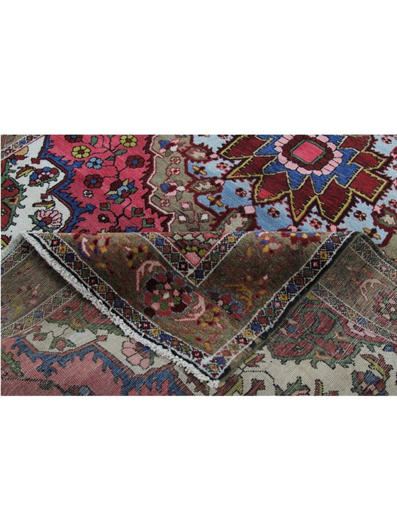 4x7 Antique Persian Bakhtiari Area Rug - 110263.