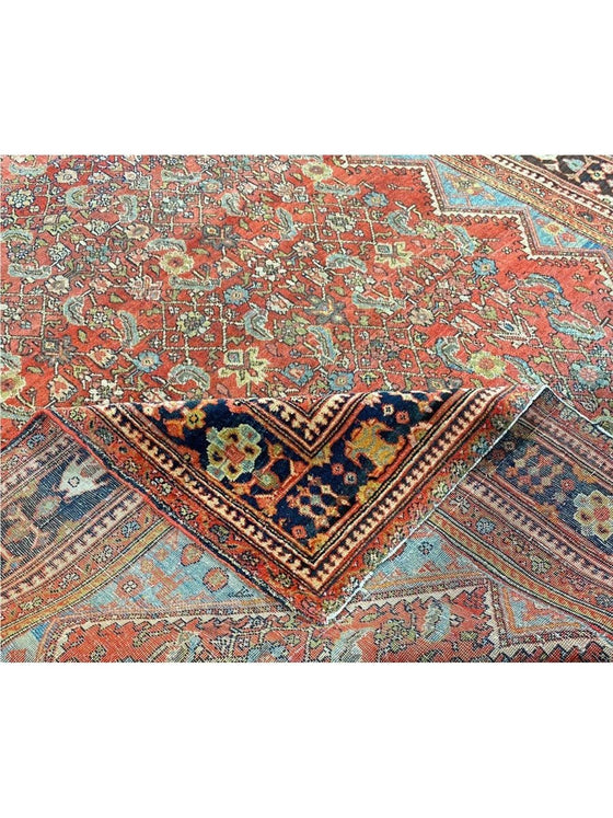 4x7 Antique Persian Farahan Area Rug - 102321.