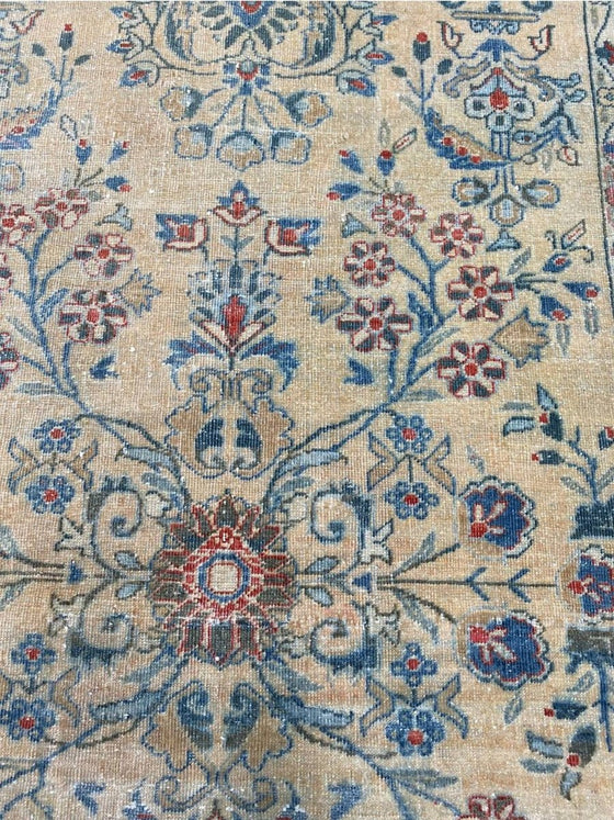 4x7 Antique Persian Lilihan Area Rug - 106966.