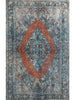 4x7 Antique Persian Mahal Area Rug - 102235.