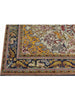 4x7 Antique Persian Qum Area Rug - 110562.