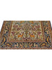 4x7 Antique Persian Qum Area Rug - 110562.