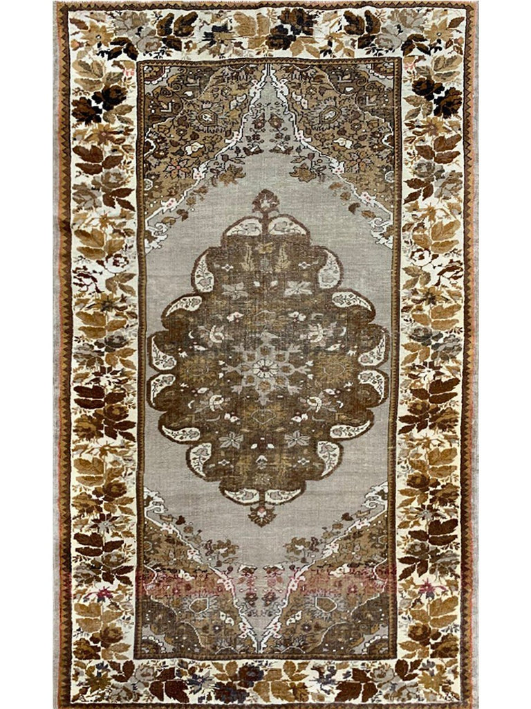 4x7 Antique Turkish Anatolian Area Rug - 111175.