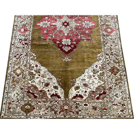 4x7 Antique Turkish Anatolian Area Rug - 111176.