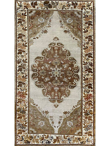  4x7 Antique Turkish Anatolian Area Rug - 111199.