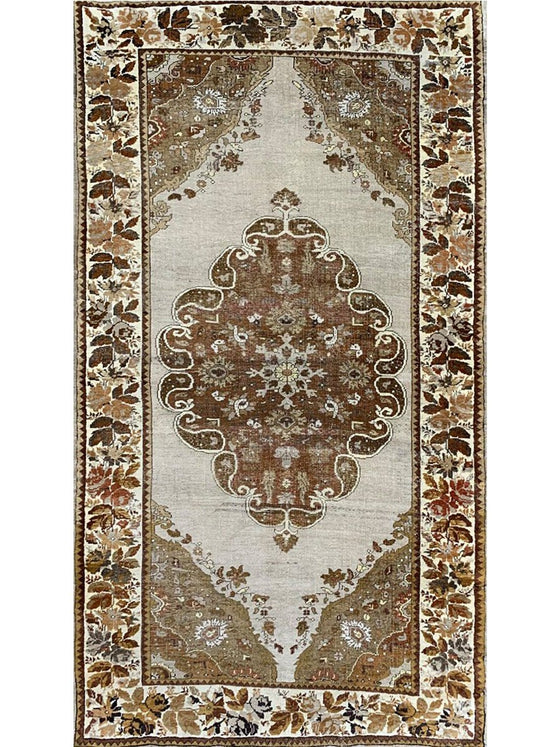 4x7 Antique Turkish Anatolian Area Rug - 111199.