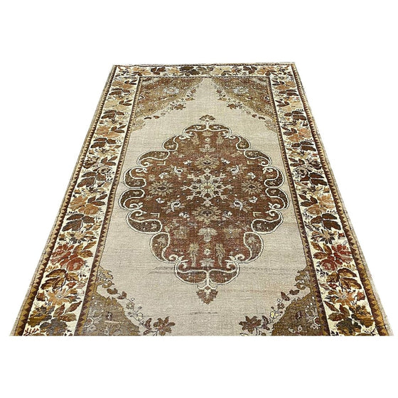 4x7 Antique Turkish Anatolian Area Rug - 111199.