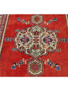 4x7 Old Persian Heriz Area Rug - 110331.