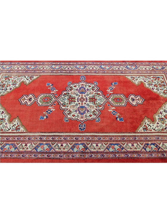 4x7 Old Persian Heriz Area Rug - 110331.