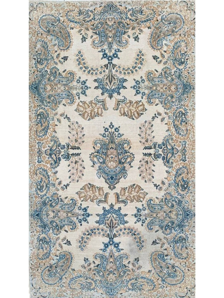 4x7 Old Persian Kerman Area Rug - 103225.