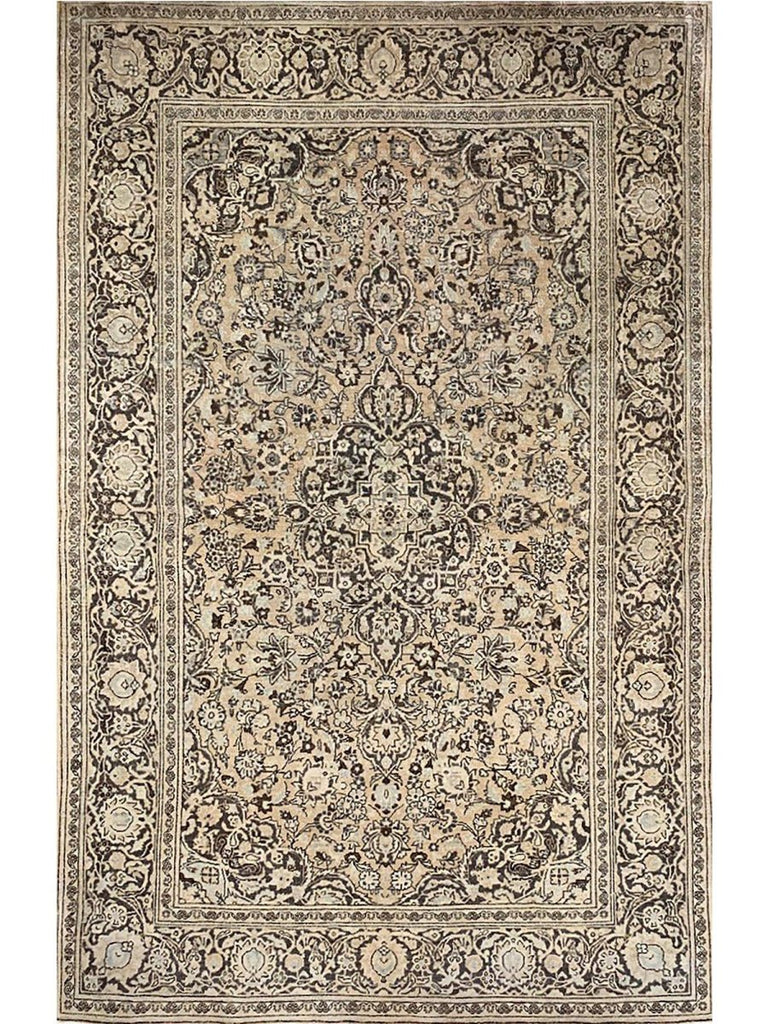4x7 Old  Persian Tabriz Area Rug - 111196.