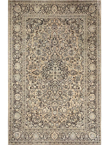  4x7 Old  Persian Tabriz Area Rug - 111196.