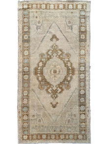  4x7 Old Turkish Anatolian Area Rug - 111160.