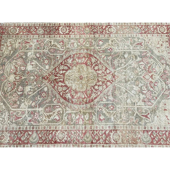 4x7 Old Turkish Anatolian Area Rug - 111177.