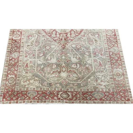 4x7 Old Turkish Anatolian Area Rug - 111177.