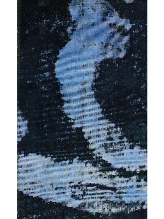 4x7 Overdyed Persian Area Rug – 109684.