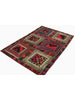 4x7 Patchwork Kilim Area Rug - 109411.