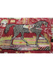 4x9 Antique Russian Area Rug - 110408.