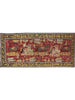 4x9 Antique Russian Area Rug - 110408.