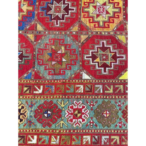 4x9 Antique Russian Kazak Area Rug - 108570.