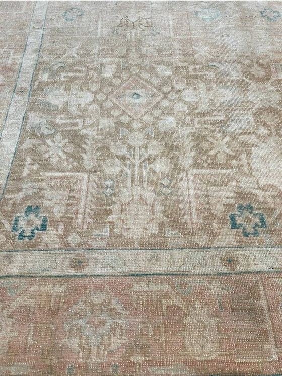 5 X 13 Old Persian Tabriz Runner - 110755.