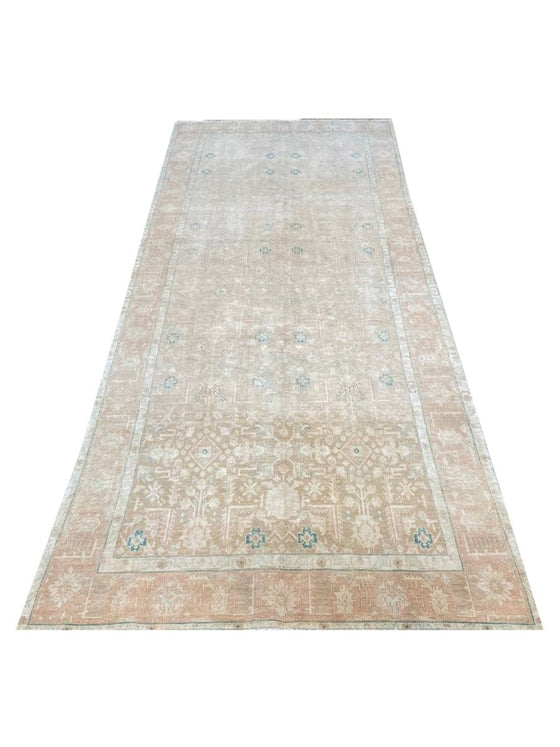 5 X 13 Old Persian Tabriz Runner - 110755.