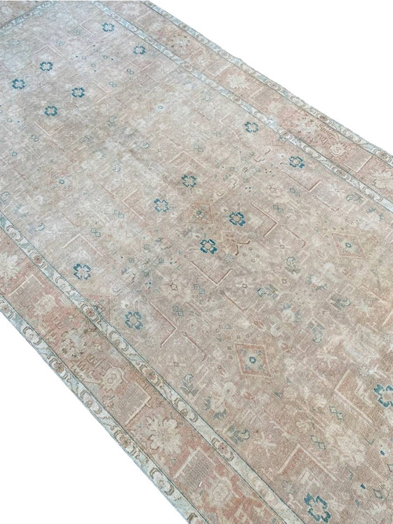 5 X 13 Old Persian Tabriz Runner - 110755.