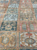 5x10 Antique Persian Bakhtiari Area Rug - 102239.