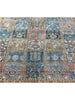 5x10 Antique Persian Bakhtiari Area Rug - 102239.