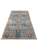 5x10 Antique Persian Bakhtiari Area Rug - 102239.