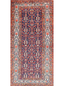  5x10 Antique Persian Malayer Area Rug - 102616.