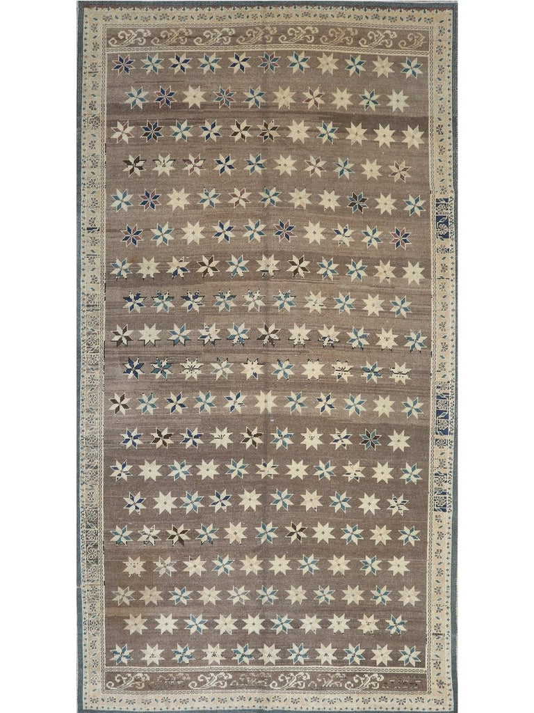 5x10 Old Turkish Anatolian Area Rug - 111161.
