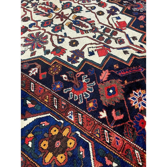 5x14 Antique Persian Bakhtiari Area Rug - 109366.