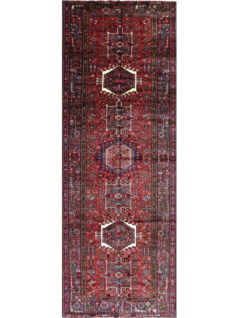 5x14 Antique Persian Karajeh Runner - 108674.