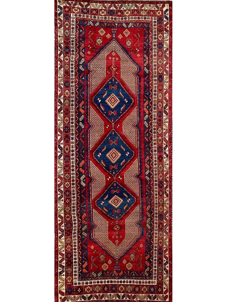 5x14 Old Persian Heriz Area Rug – 110297.
