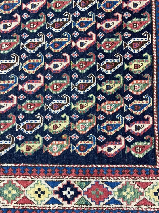 5x5 Old Russian Kazak Area Rug - 101598.