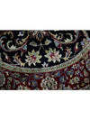 5x5 Round Persian Sarouk Farahan Area Rug - 105776.