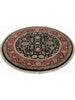 5x5 Round Persian Sarouk Farahan Area Rug - 105776.