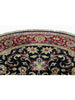 5x5 Round Persian Sarouk Farahan Area Rug - 105776.