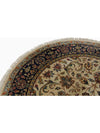 5x5 Round Persian Sarouk Farahan Area Rug - 105795.